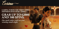 Bonus of the Month: Casina Casino &ndash; True Casino-Style Rewards!