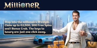 welcome bonus millioner casino